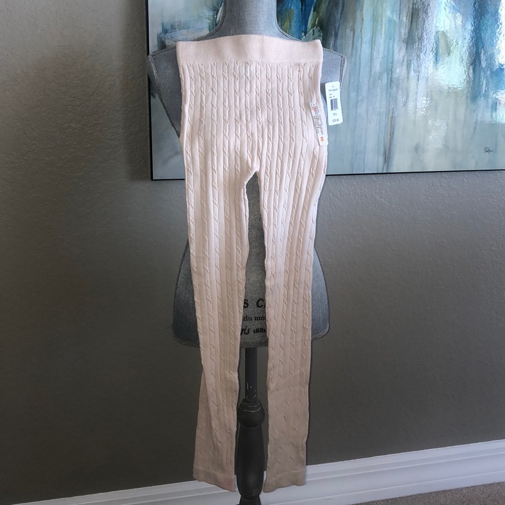 Leggings NEW - Never Worn - Cream color
